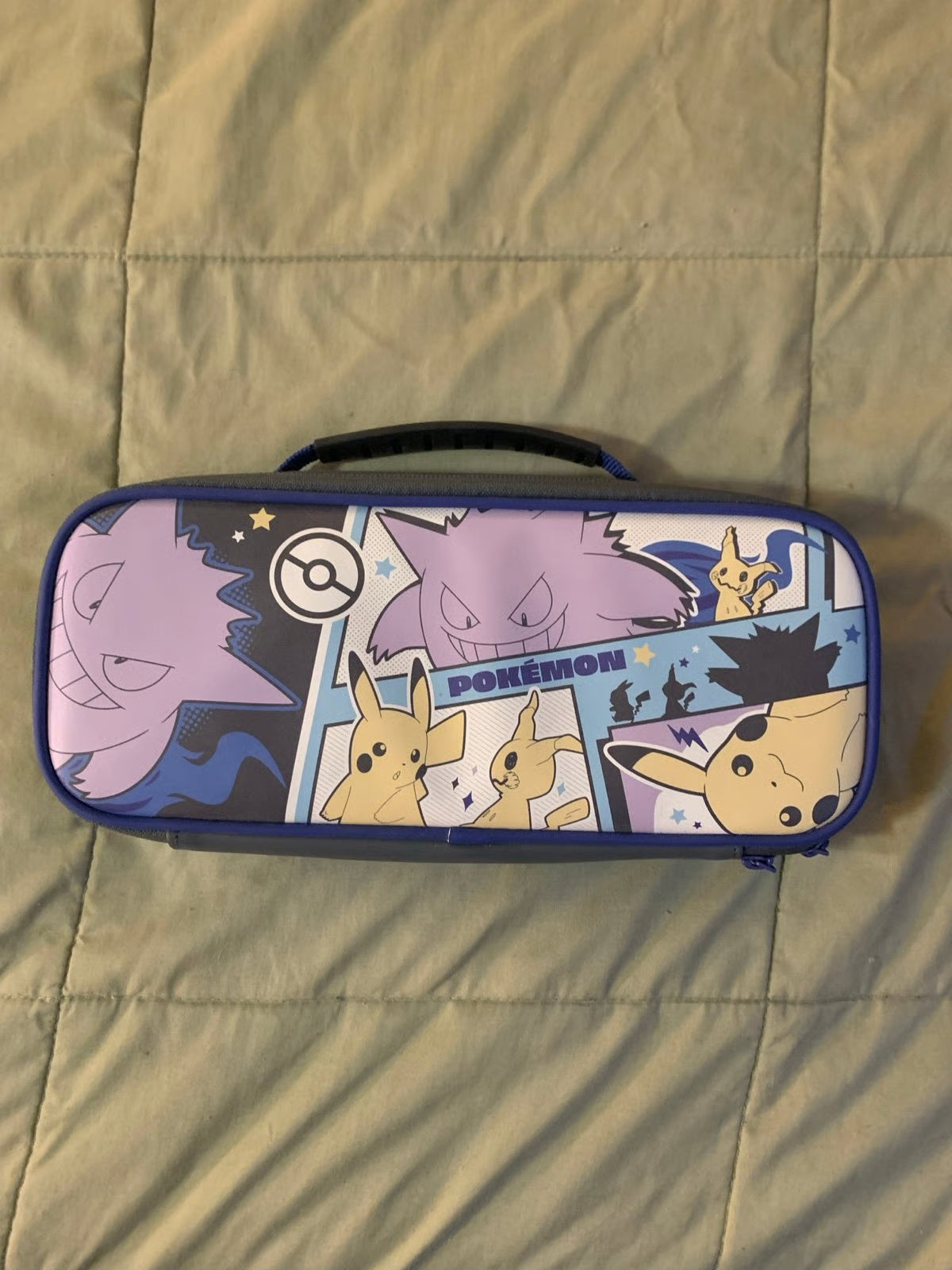 Barely used Nintendo Switch OLED with games travel case and extra controller 3K57