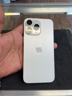 iPhone 15 pro max 512GB midnight white titanium factory unlocked 9K23