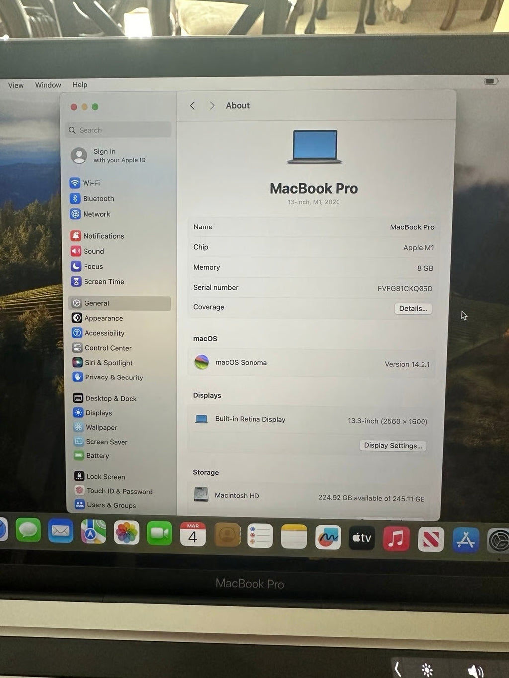 MacBook Pro 13.3 inch 2020 9P63