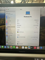 MacBook Pro 13.3 inch 2020 9P63