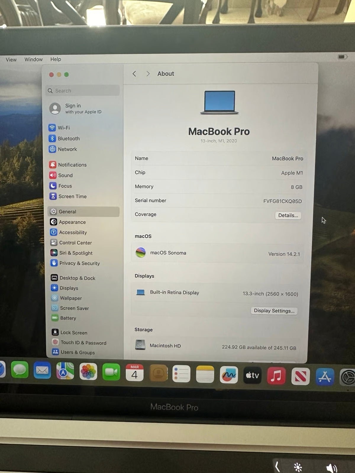 MacBook Pro 13.3 inch 2020 9P63