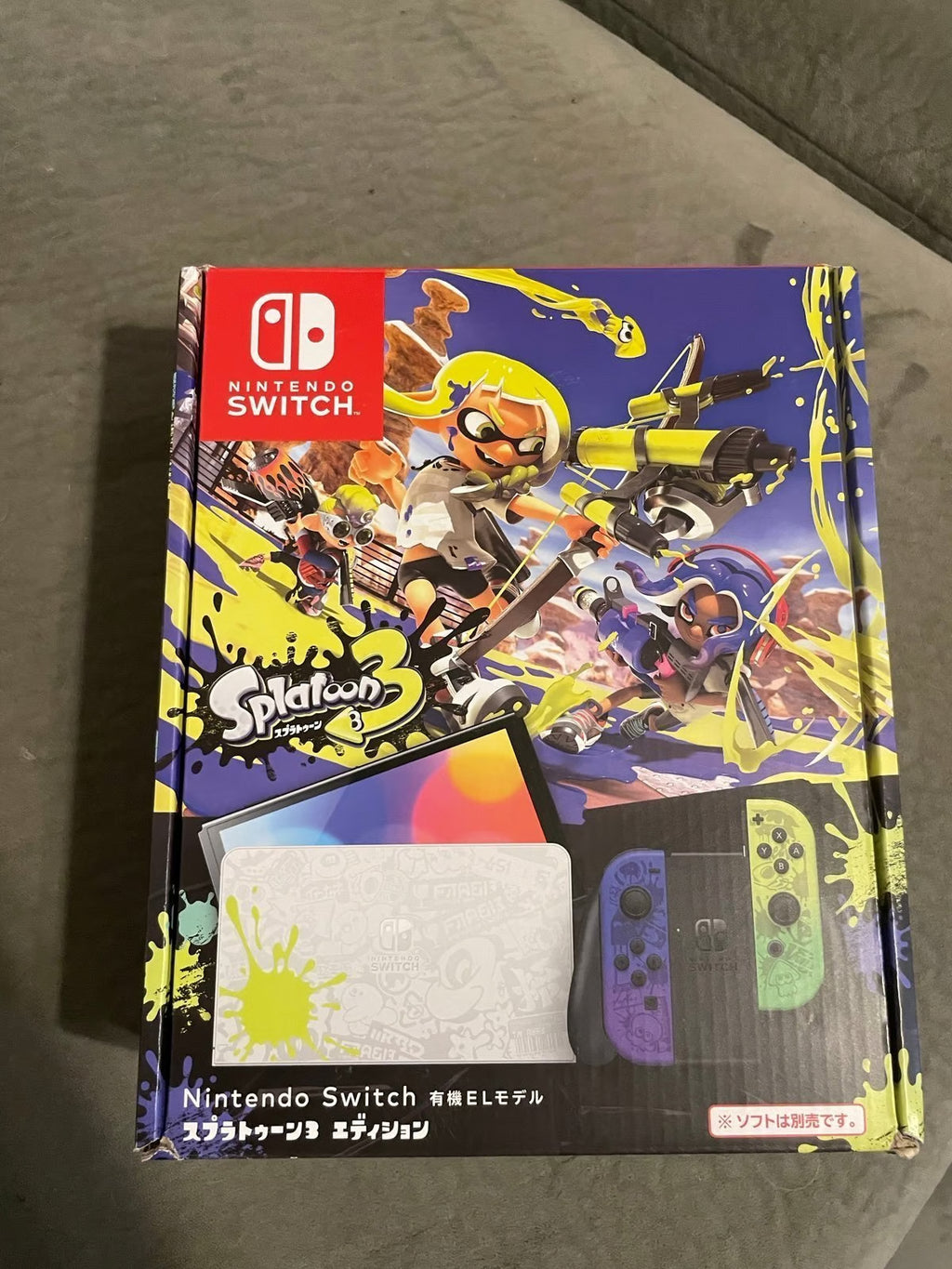 Nintendo Switch OLED Splatoon Edition Japanese Edition 1L63