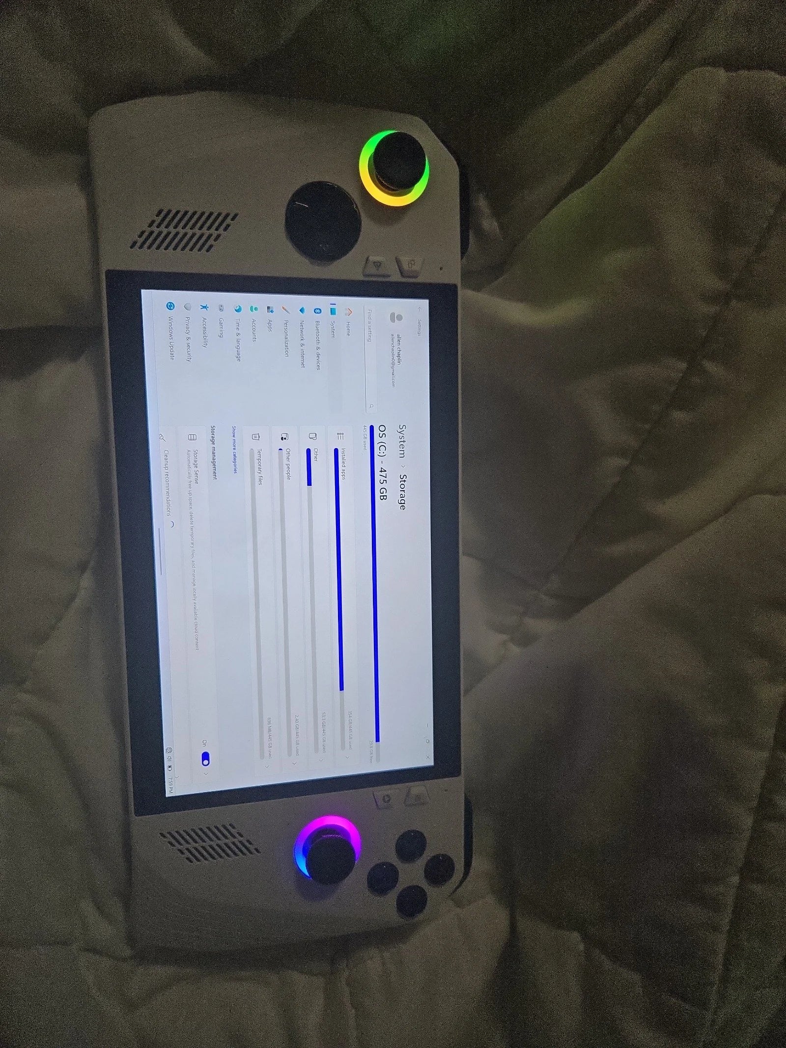 ASUS rog ally z1 3E89