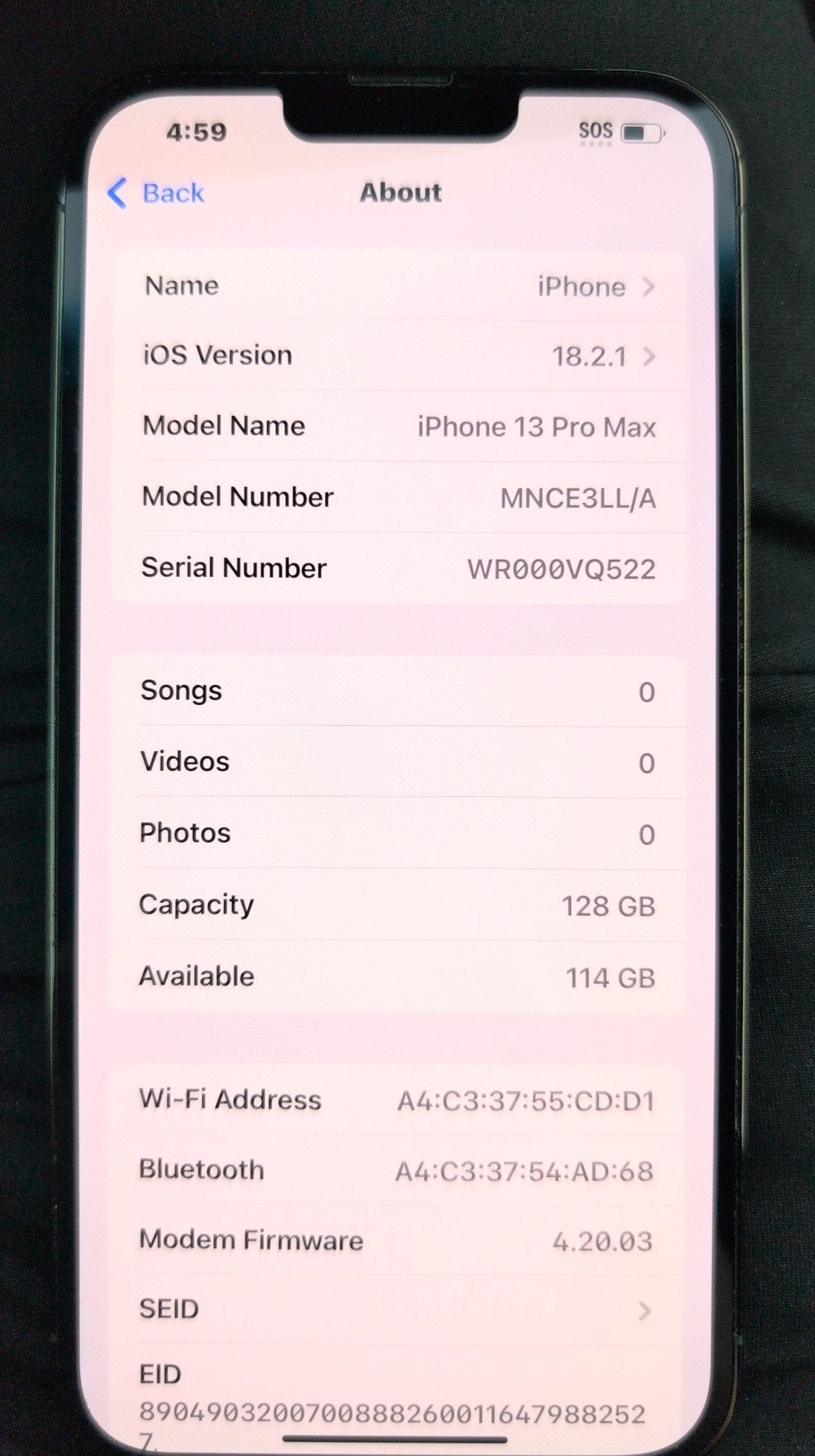 Apple iPhone 13 Pro max unlocked! 8V82