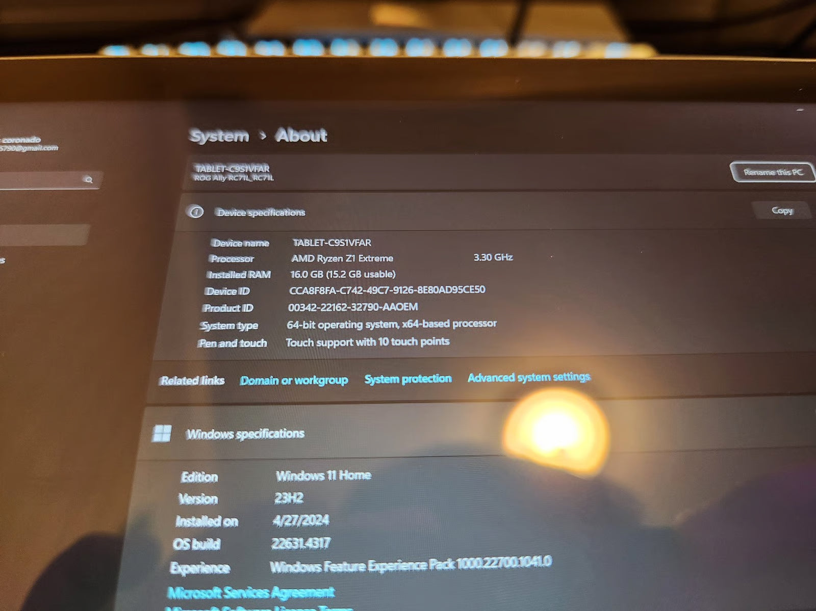 Asus ROG Ally Z1 Extreme Bundle 7W12