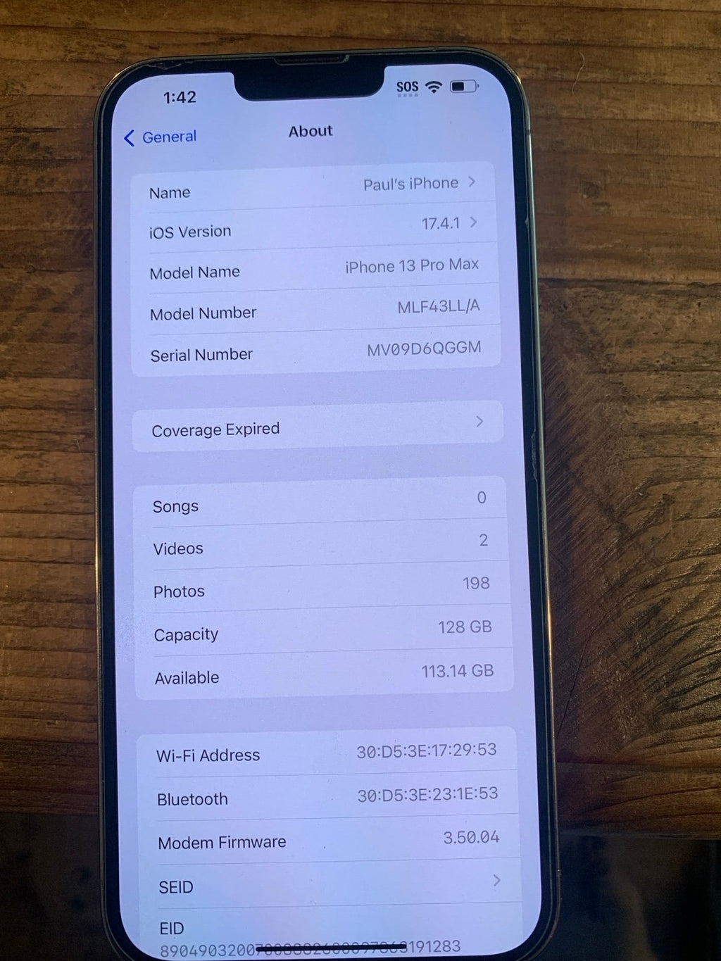 iphone 13 pro max phone unlocked 128gb 9E85