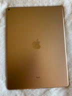 WIFI ONLY 1st Gen iPad Pro 12.9�?Screen 128GB Gold + 1st Gen Pencil + More! 7D66