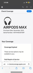 Apple AirPods Max Wireless Over-Ear Headphones Pink MGYM3AM/A - Excellent 1Y89