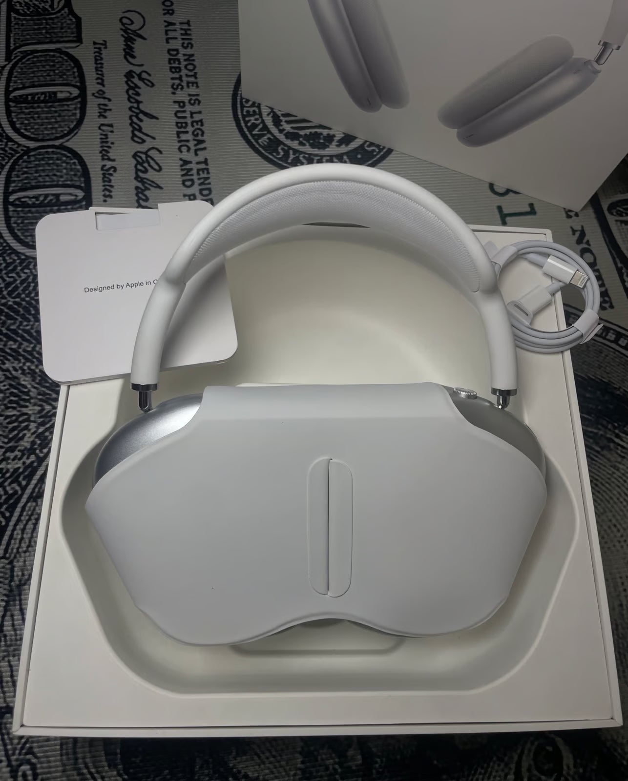 Apple AirPods Max with Smart Case in silver 1Q93