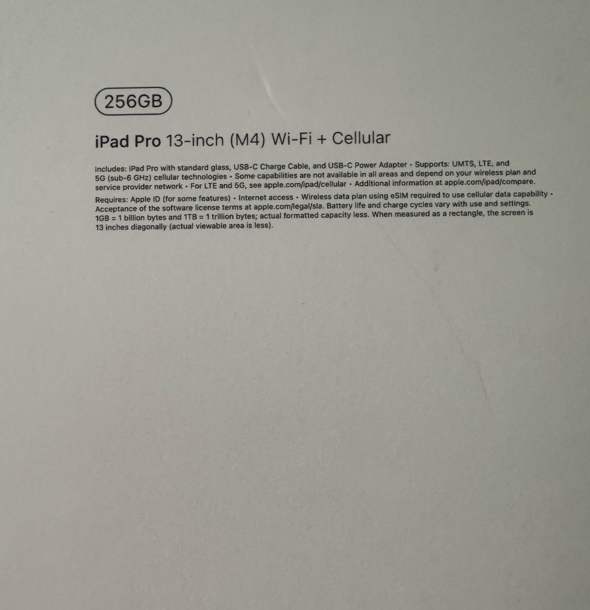 AppleiPad Pro 13-inch (2024) 8C59