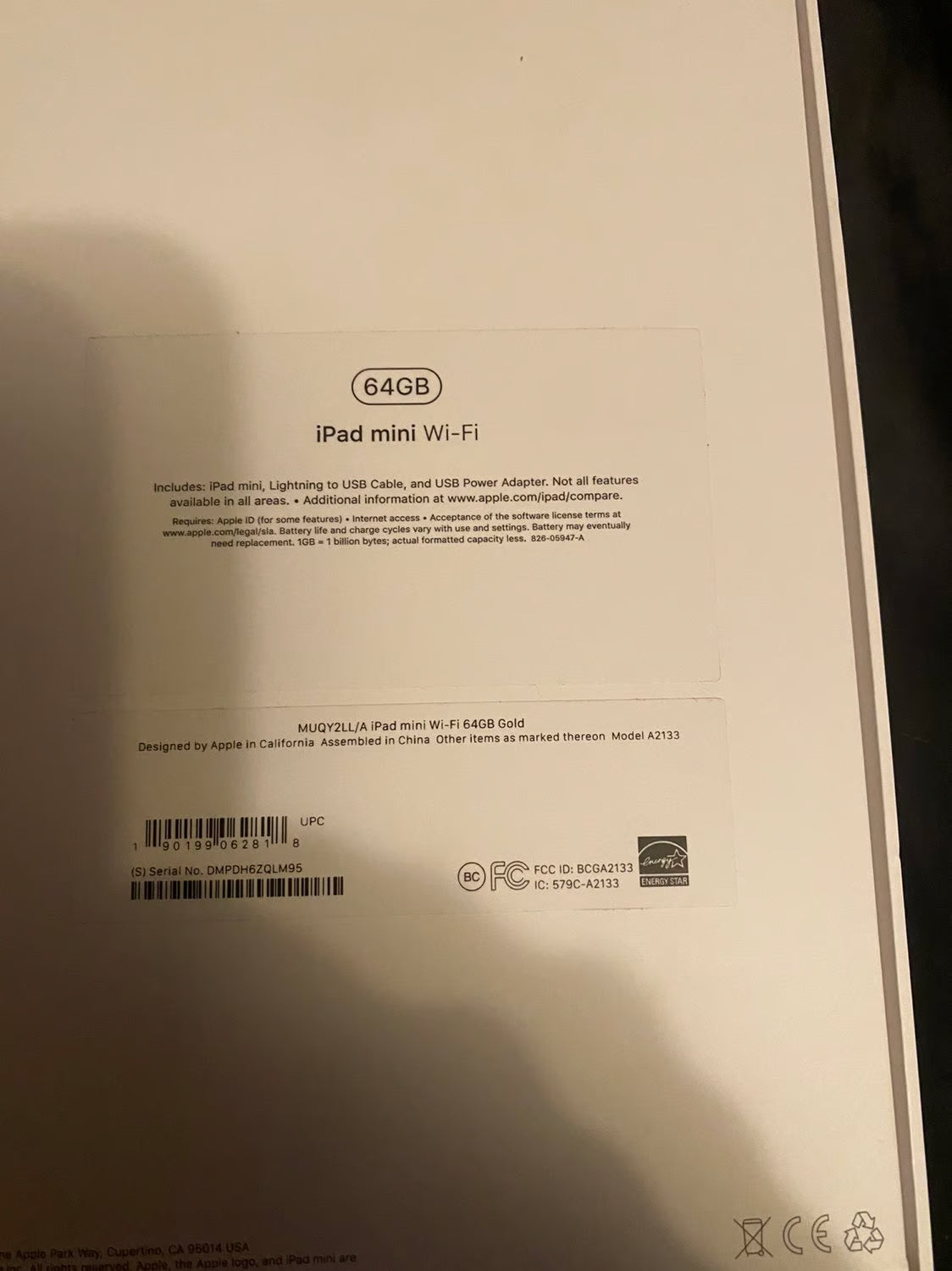 iPad mini 5 9E32