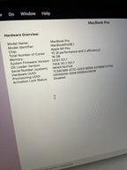 MacBook Pro 2021 16 inch 5R93