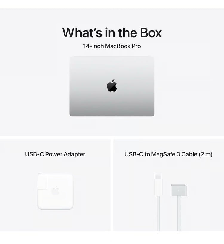 Apple 2024 MacBook Pro Laptop with M4 chip Silver 8A72