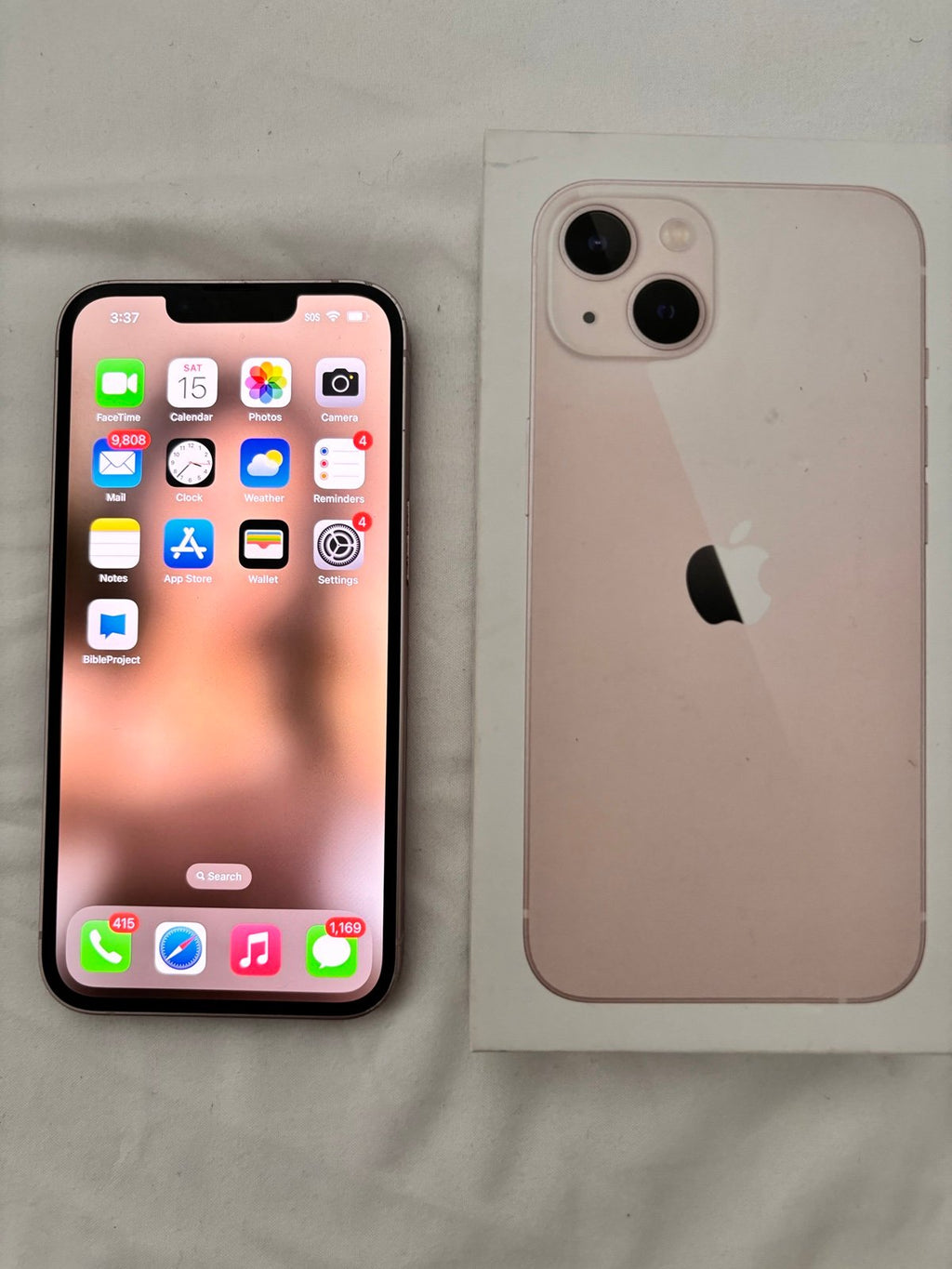 Apple iPhone 13 128 GB in Pink for Unlocked 6L15