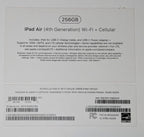 iPad Air 4th Generation 256GB Wi-Fi + Cellular Green 10.9"" with Targus case 5H16