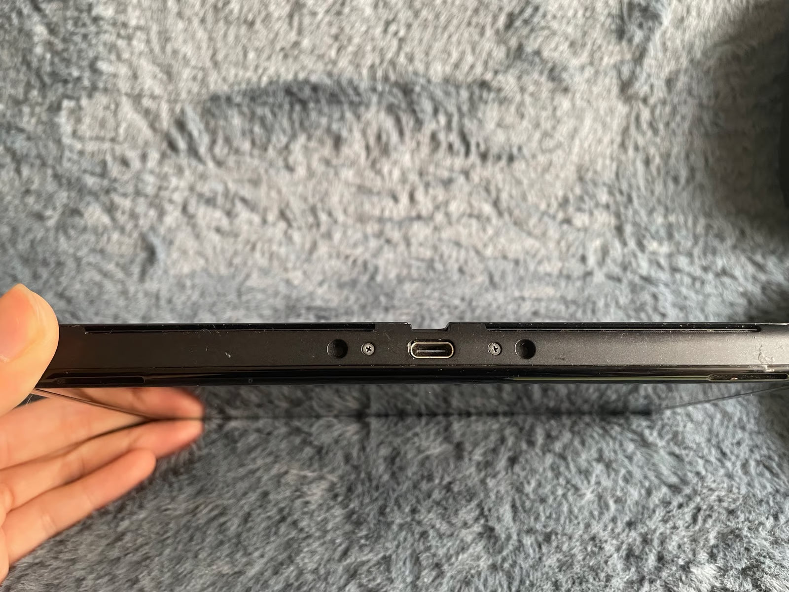 Nintendo Switch OLED console tablet with carry case 1N99