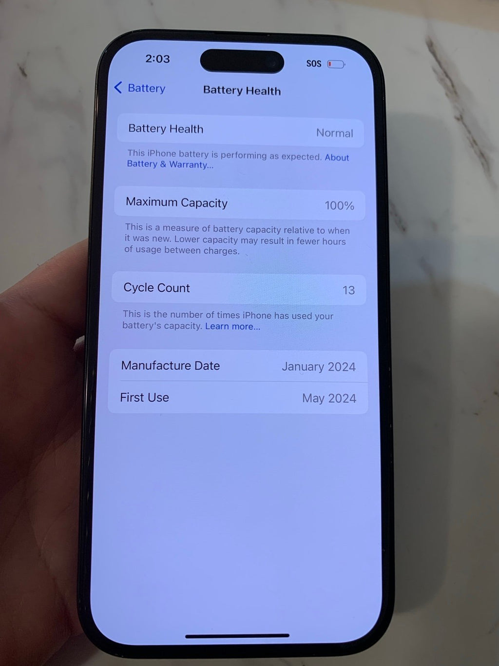 iPhone 15 128GB Black for T-Mobile 9Y97