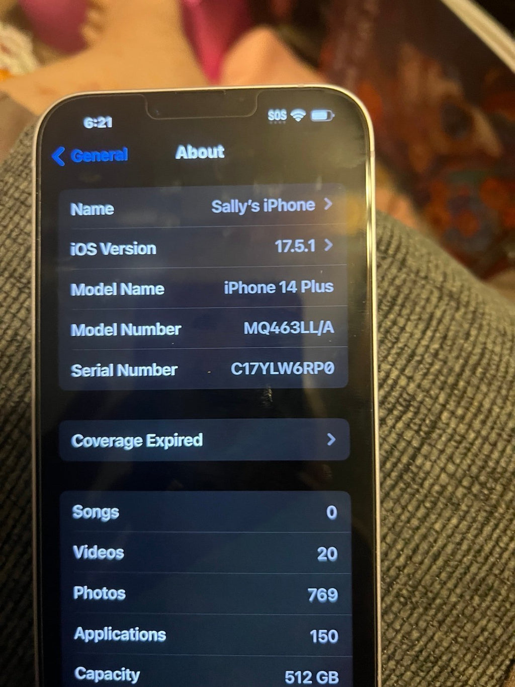 iphone 14 plus unlocked new 512gb 3P53