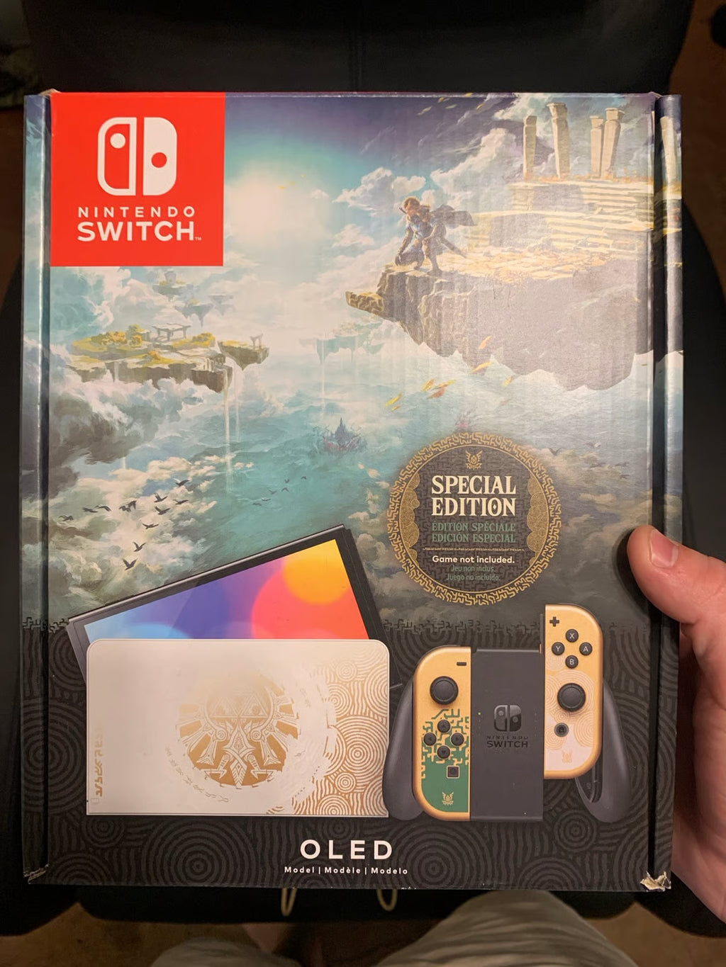 zelda tears of the kingdom Nintendo switch oled 2B65