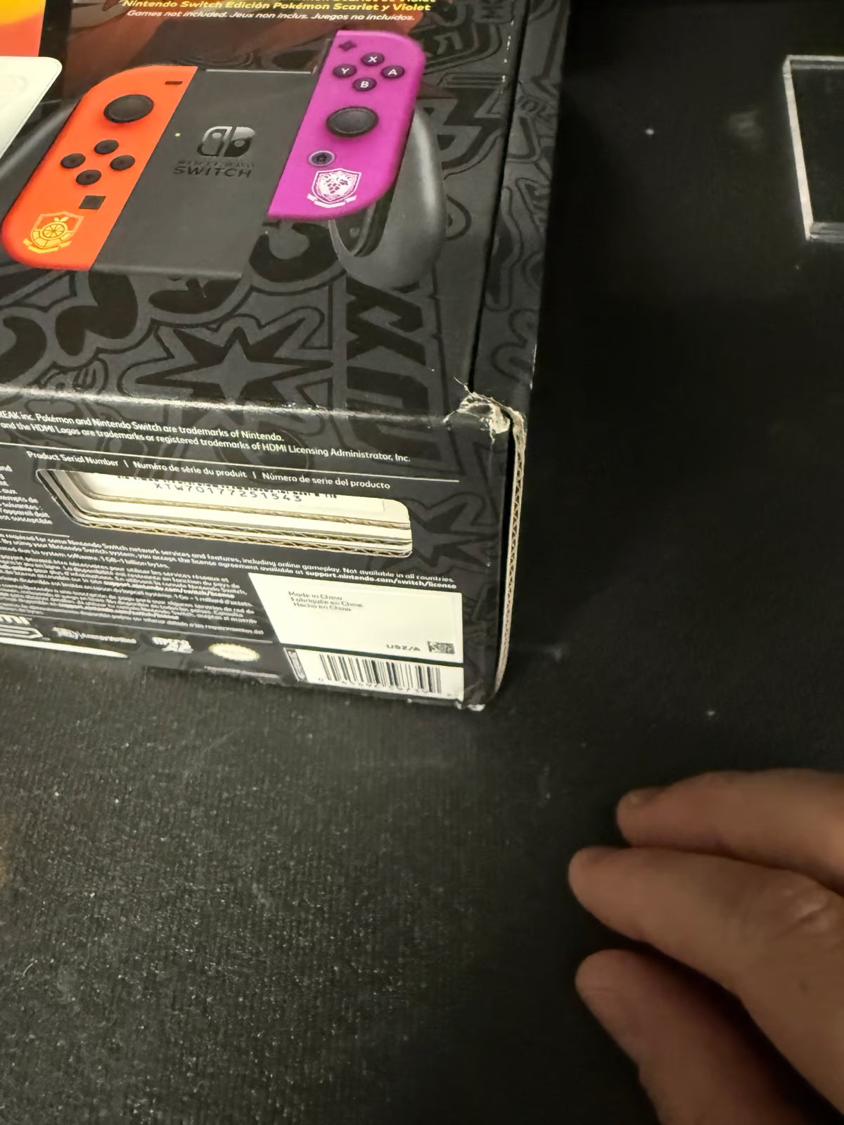 Pokemon Scarlet and Violet Edition OLED Nintendo Switch - Brand new 1F81