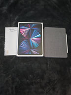 M1 iPad Pro Wi-Fi + Cellular w/ Apple Pencil 2 & Keyboard Case 9F51
