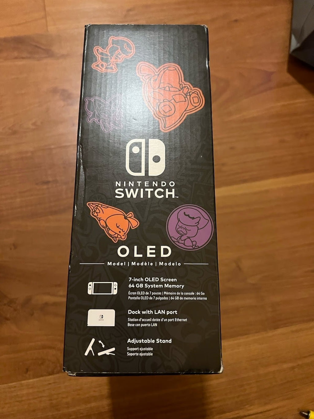 Nintendo Switch OLED Pokemon Scarlet & Violet Edition Brand New USA Edition 8D28