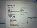 2023 M2 MacBook Pro 14鈥?12 Core CPU 19 Core GPU 1 TB Model 16gb Promotion D Bran 8M29