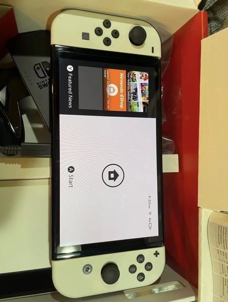 Nintendo switch oled 6V73
