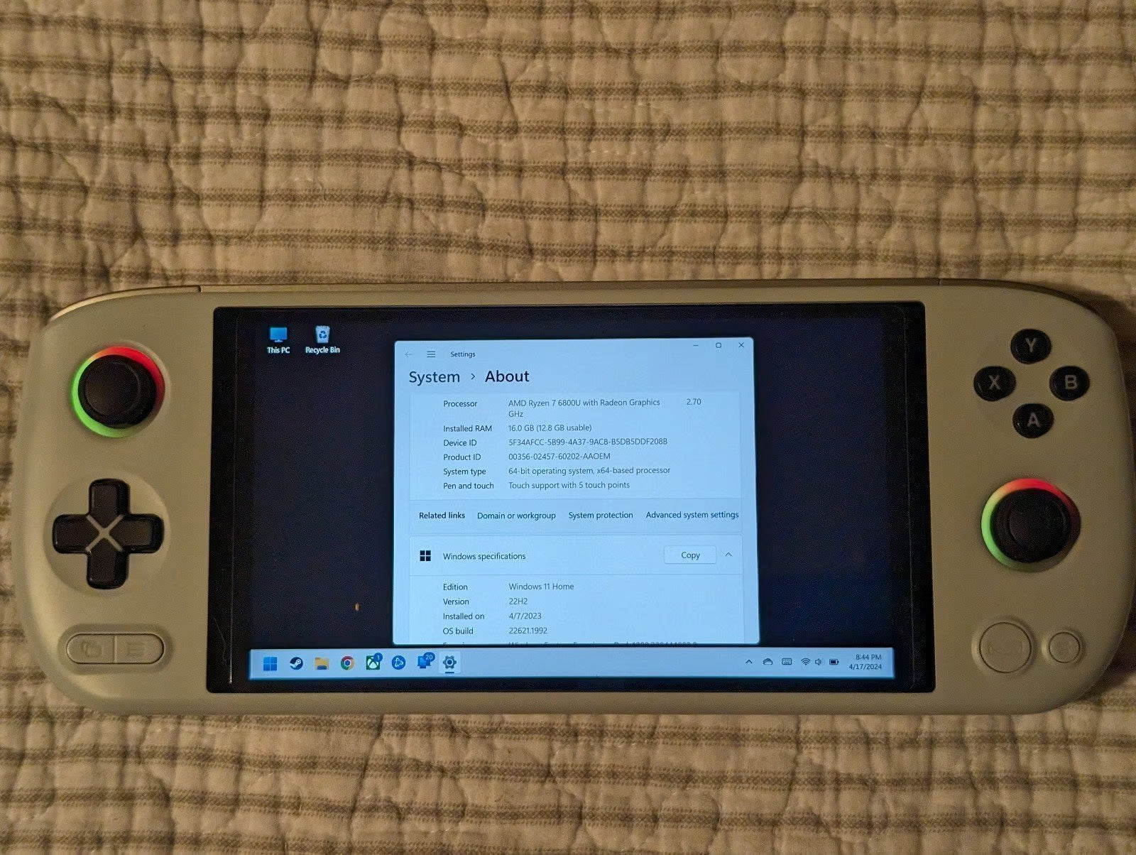 Ayaneo Air Plus - 6800u 3D38