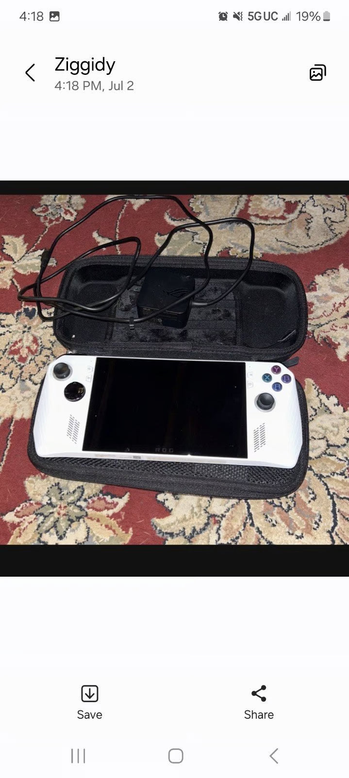 ASUS  ROG ALLY 120HTZ 3G97