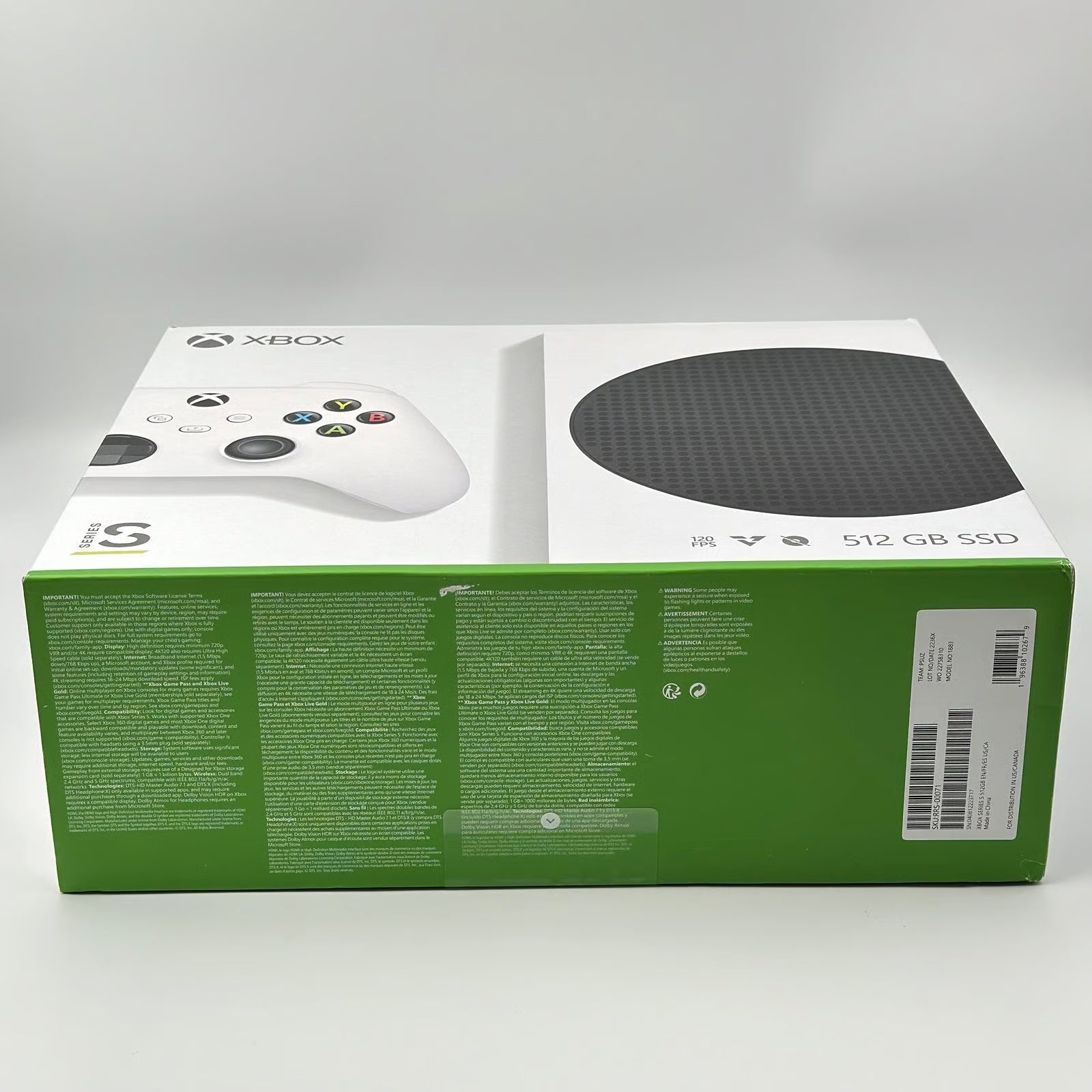 Xbox Series S - White Console 7P22