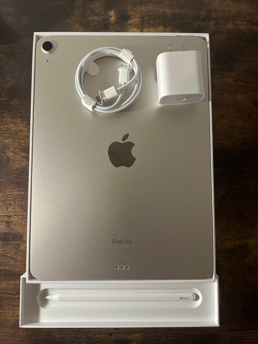 Apple iPad Air 5th Generation 256 GB in Space Gray with 2nd generation pencil 8E67