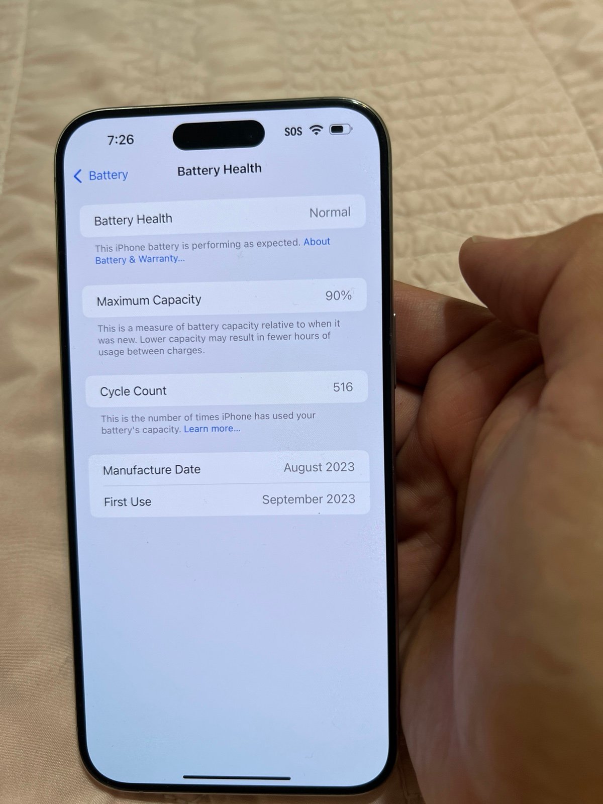 Unlocked iPhone 15 pro max 512gb 2T95