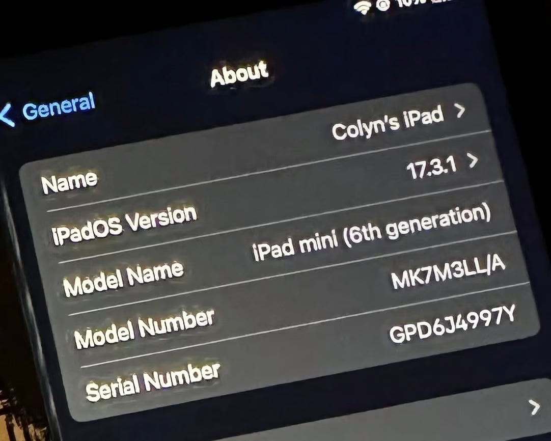 Apple iPad Mini 6th Generation 64 GB 6W28