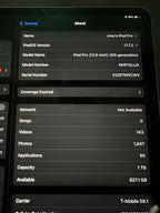 IPad Pro 5th Gen 12.9in/M1/1TB/Wi-Fi+5G/Pencil/Smart Folio/case 6S56