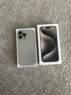 Apple iPhone 15 Pro Max | 256GB Natural Titanium 9T16