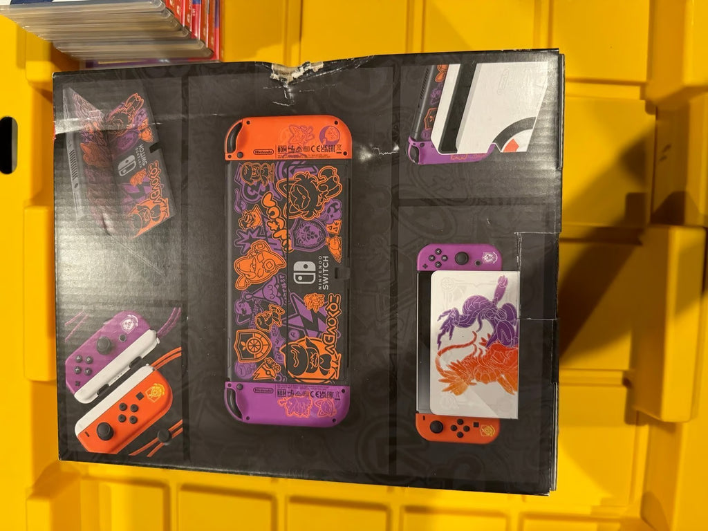 Nintendo Switch OLED Pok茅mon Edition with Extras 5E91