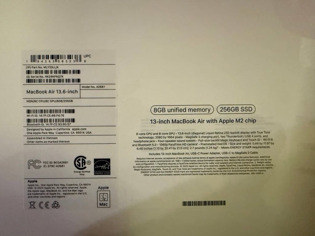 MacBook Air brand new unopened 5G81