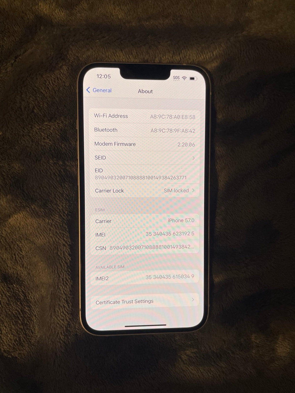 Apple iPhone 14 128 GB 1M98