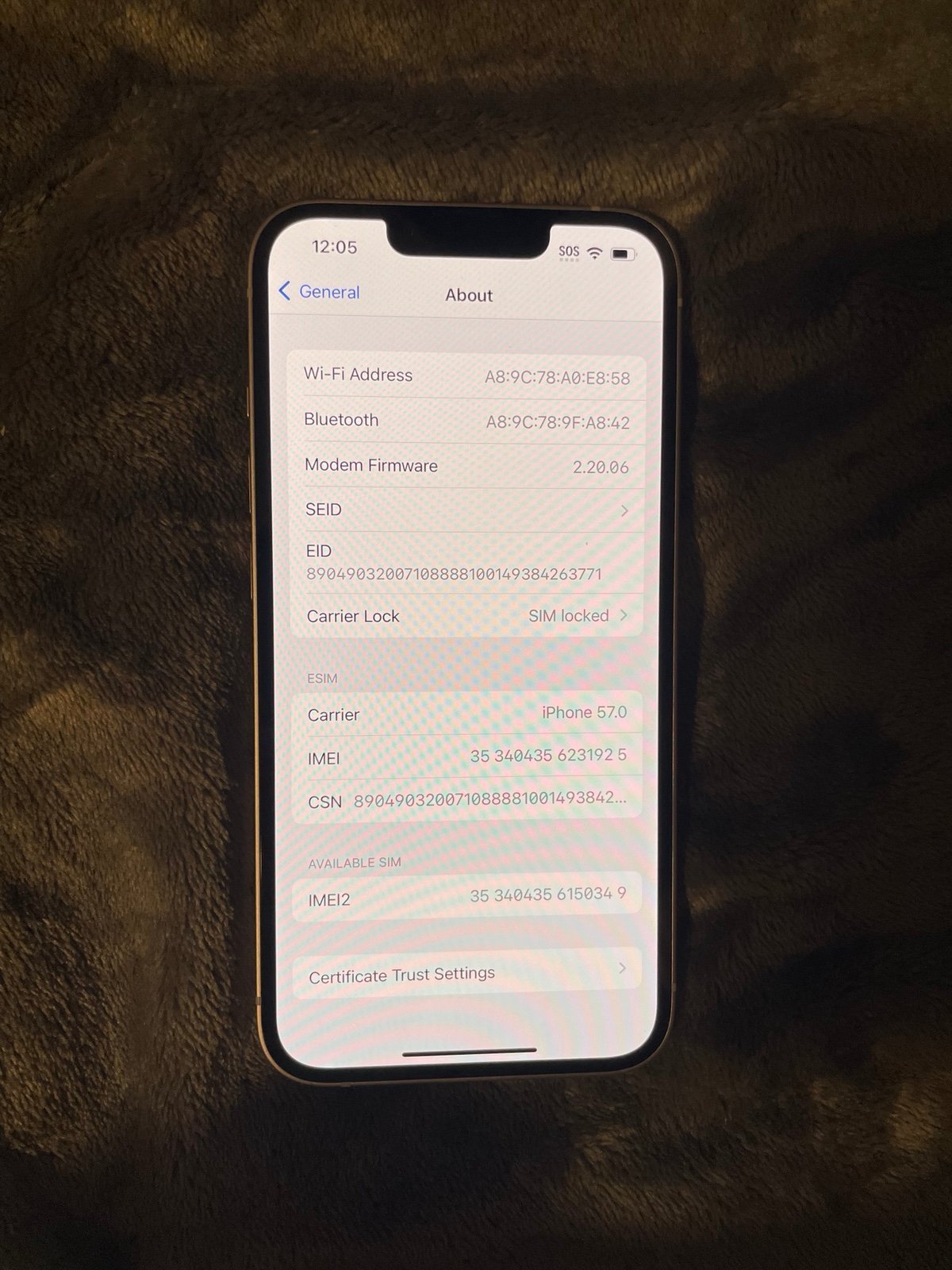 Apple iPhone 14 128 GB 1M98