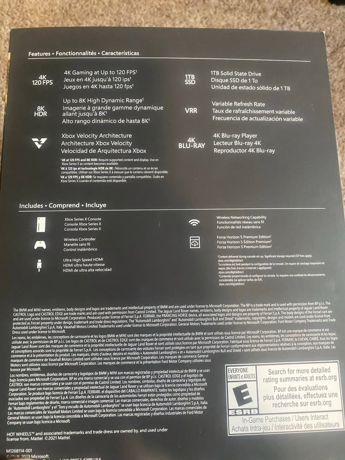 Xbox Series X 1TB SSD Forza Horizon 5 Bundle with Extra Wireless Controller 7P92