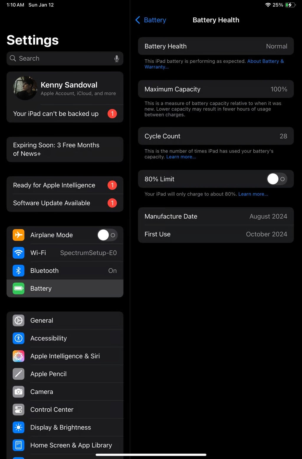 iPad mini 7th Generation (A17 Pro - 128GB) 7C39