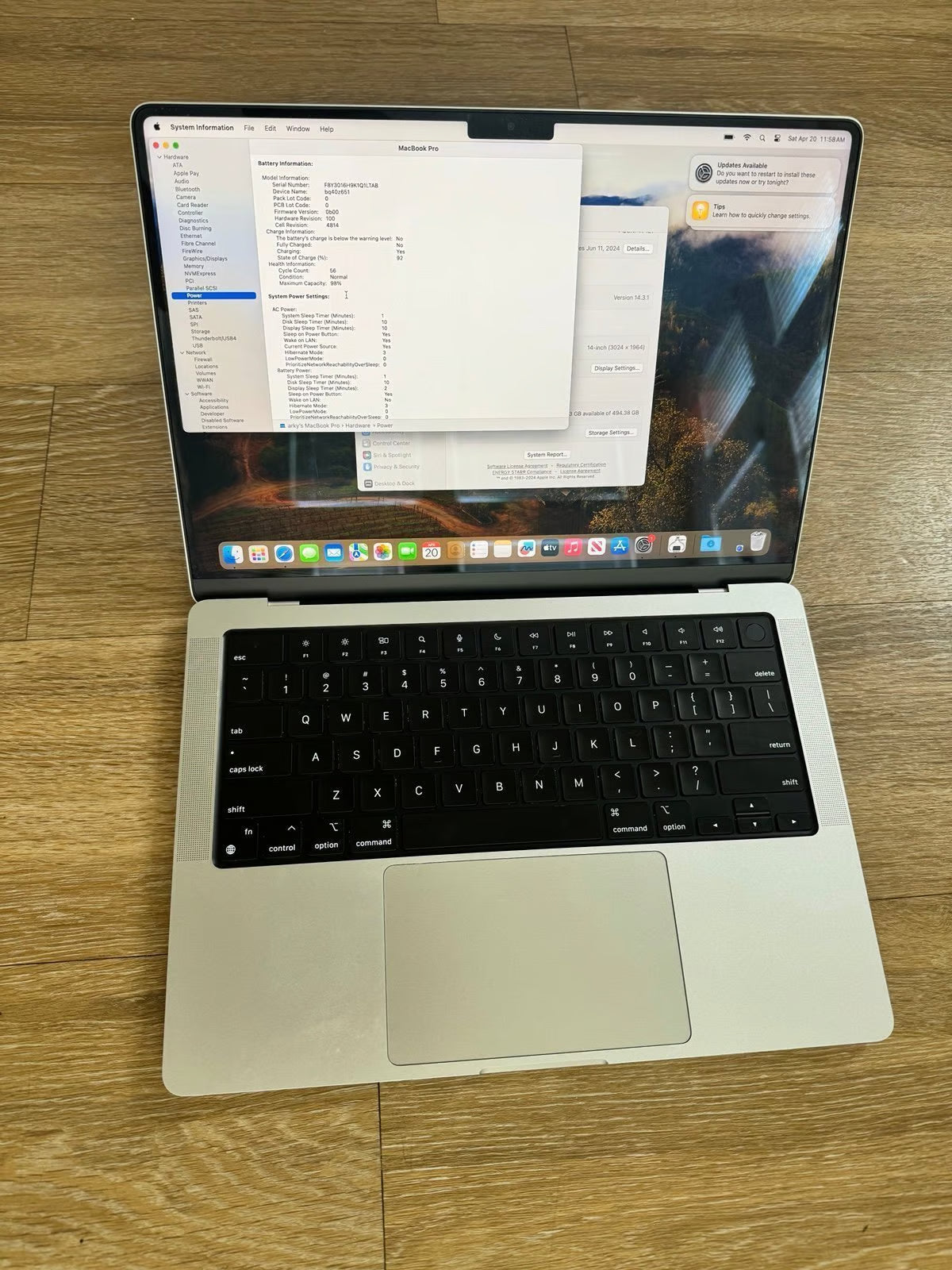 MacBook Pro 8X63