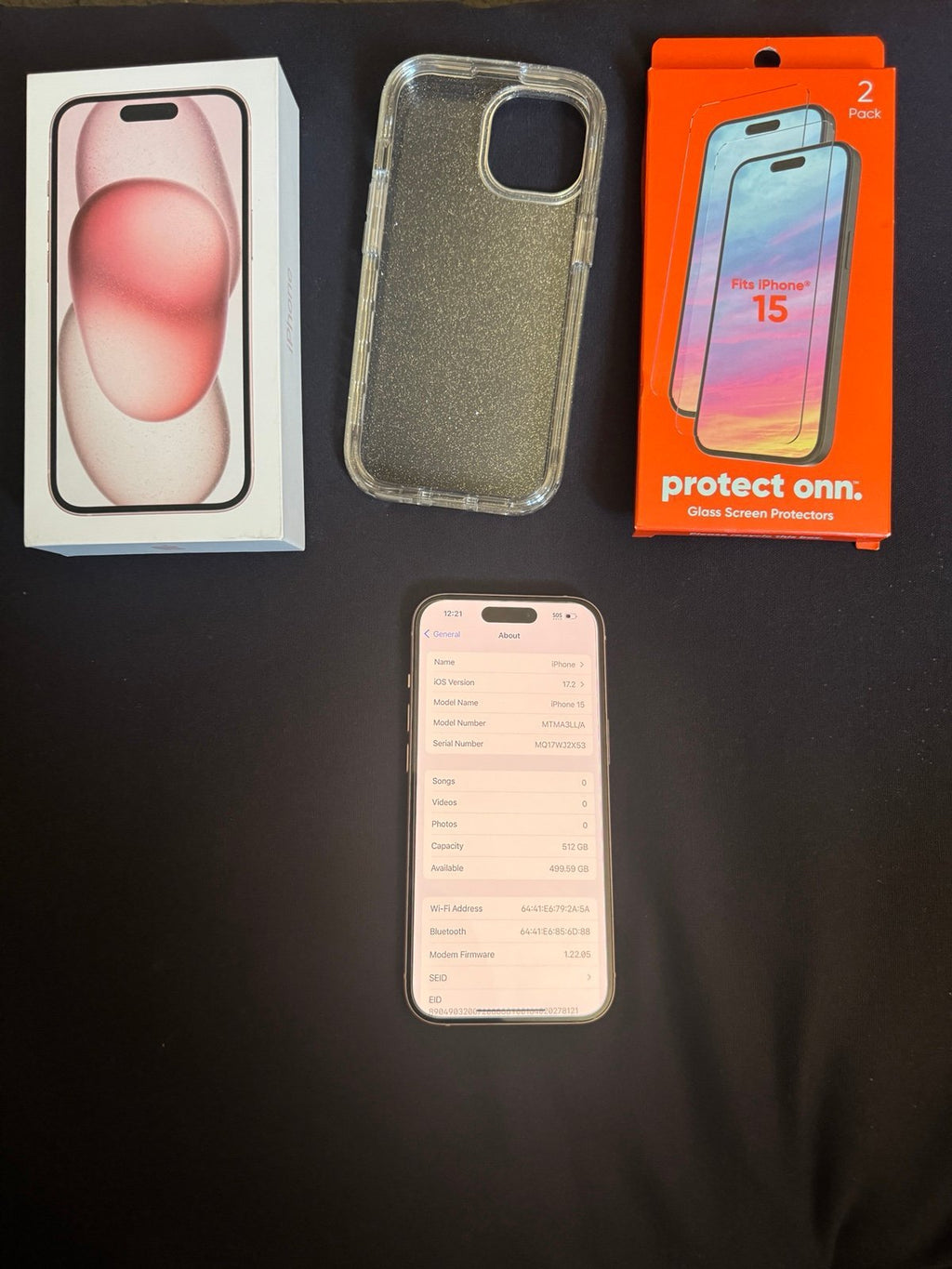 Apple iPhone 15 New Open Box Comes with everything 7L78