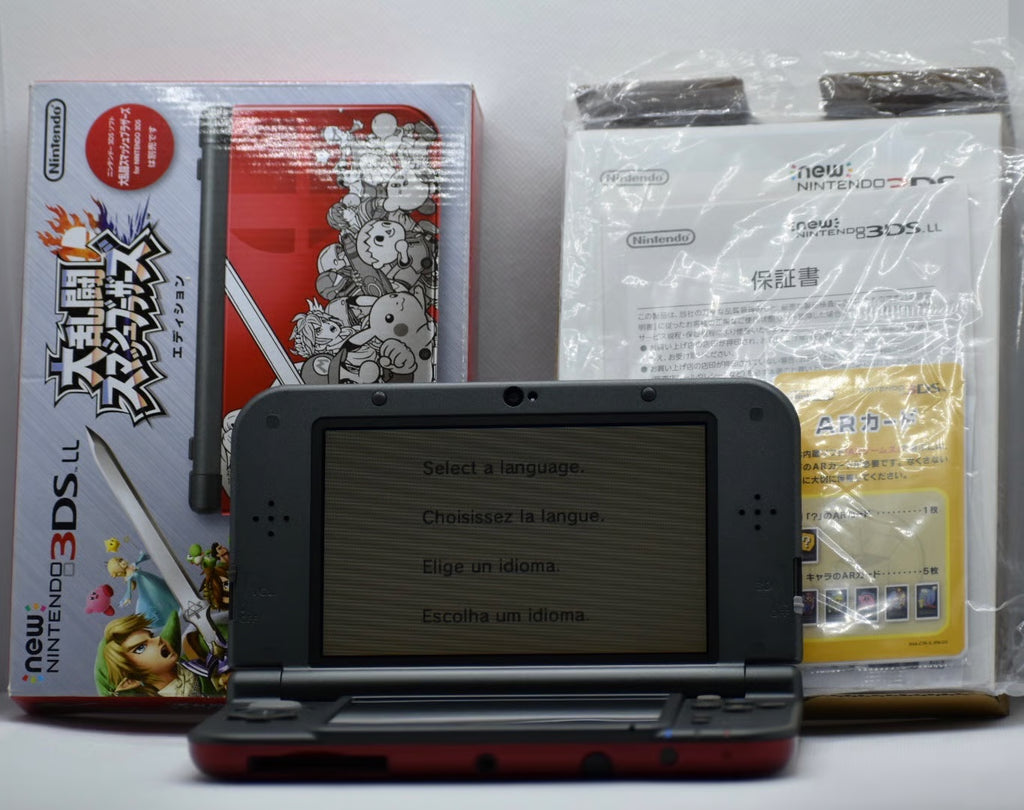 New Nintendo 3DS XL Super Smash Bros