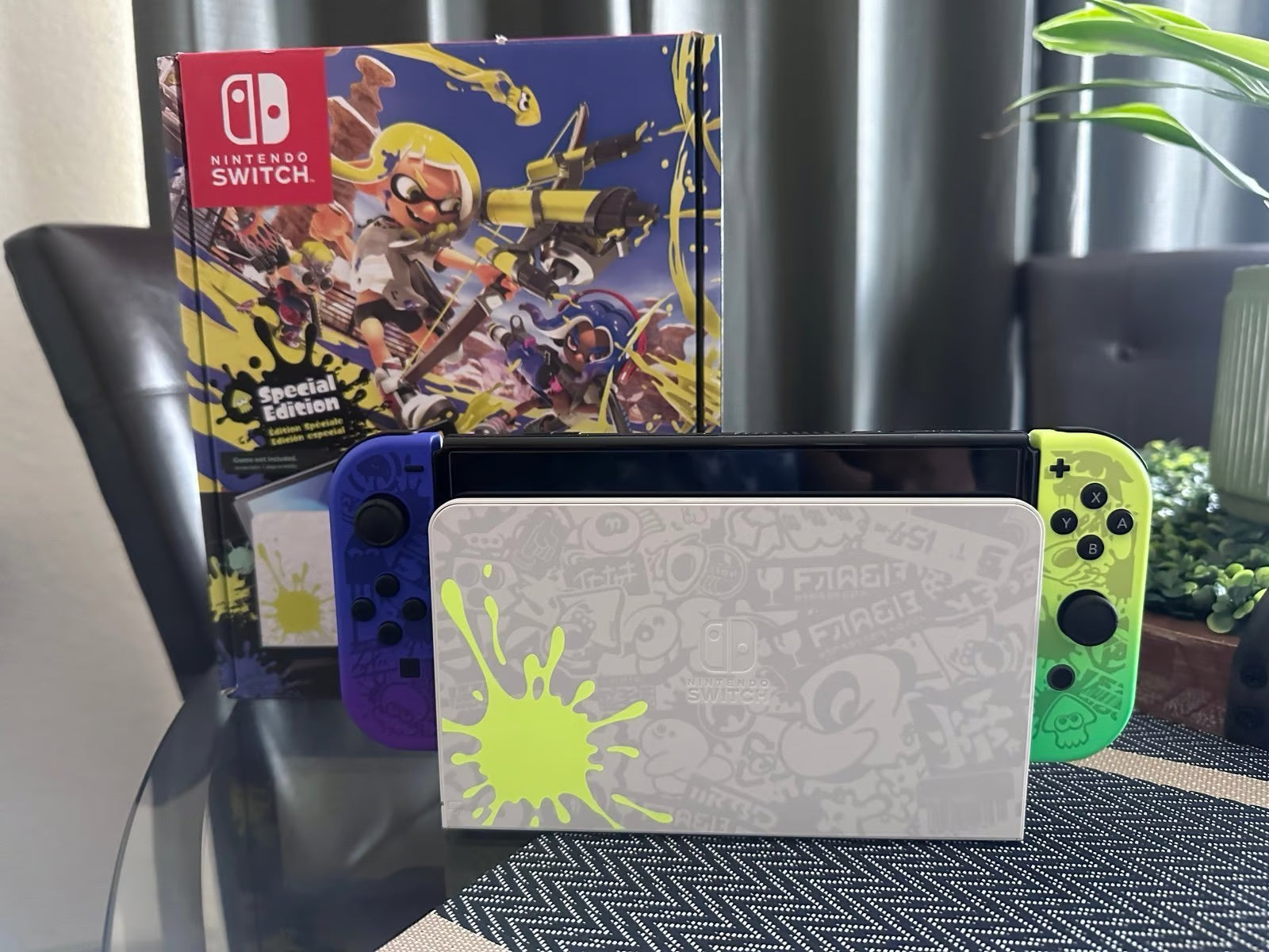 Nintendo switch oled splatoon 1A21