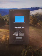 Apple Macbook Air A2941 15in.  M2 3.49 GHz  256GB SSD 5M55