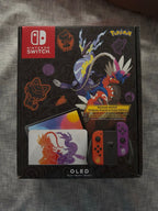 Nintendo Switch OLED Pok茅mon Scarlet & Violet Edition Brand New + Extras 7O65