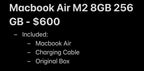 MacBook Air M2 13.6鈥?5X53