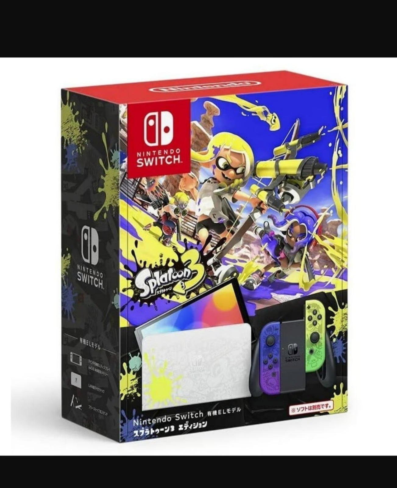 Nintendo Switch Oled Splatoon 3 2Y56